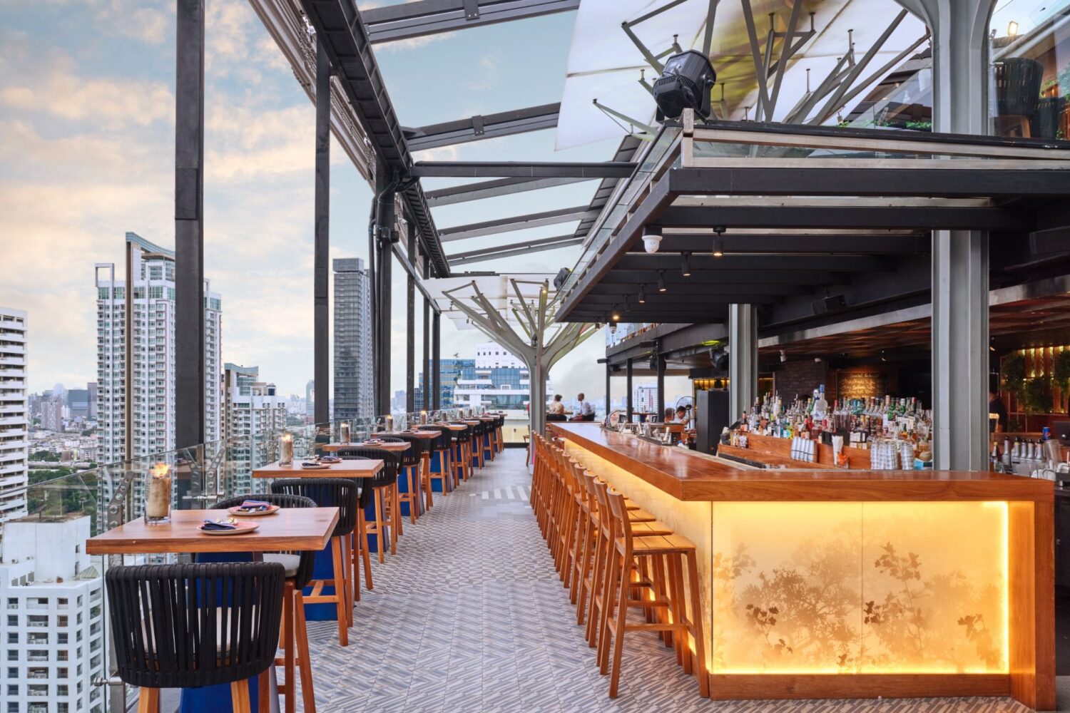 Above Eleven Bangkok Rooftop Interior